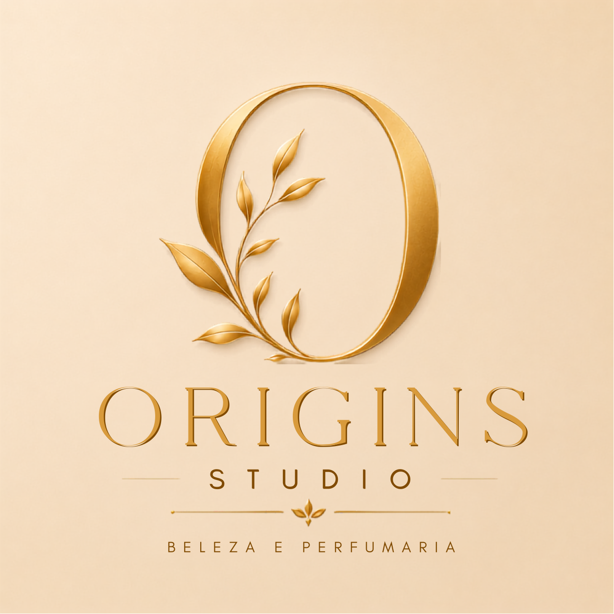 Logo Studio Origins na aplicação da futura página